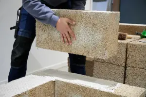 Biomattone di canapa e calce