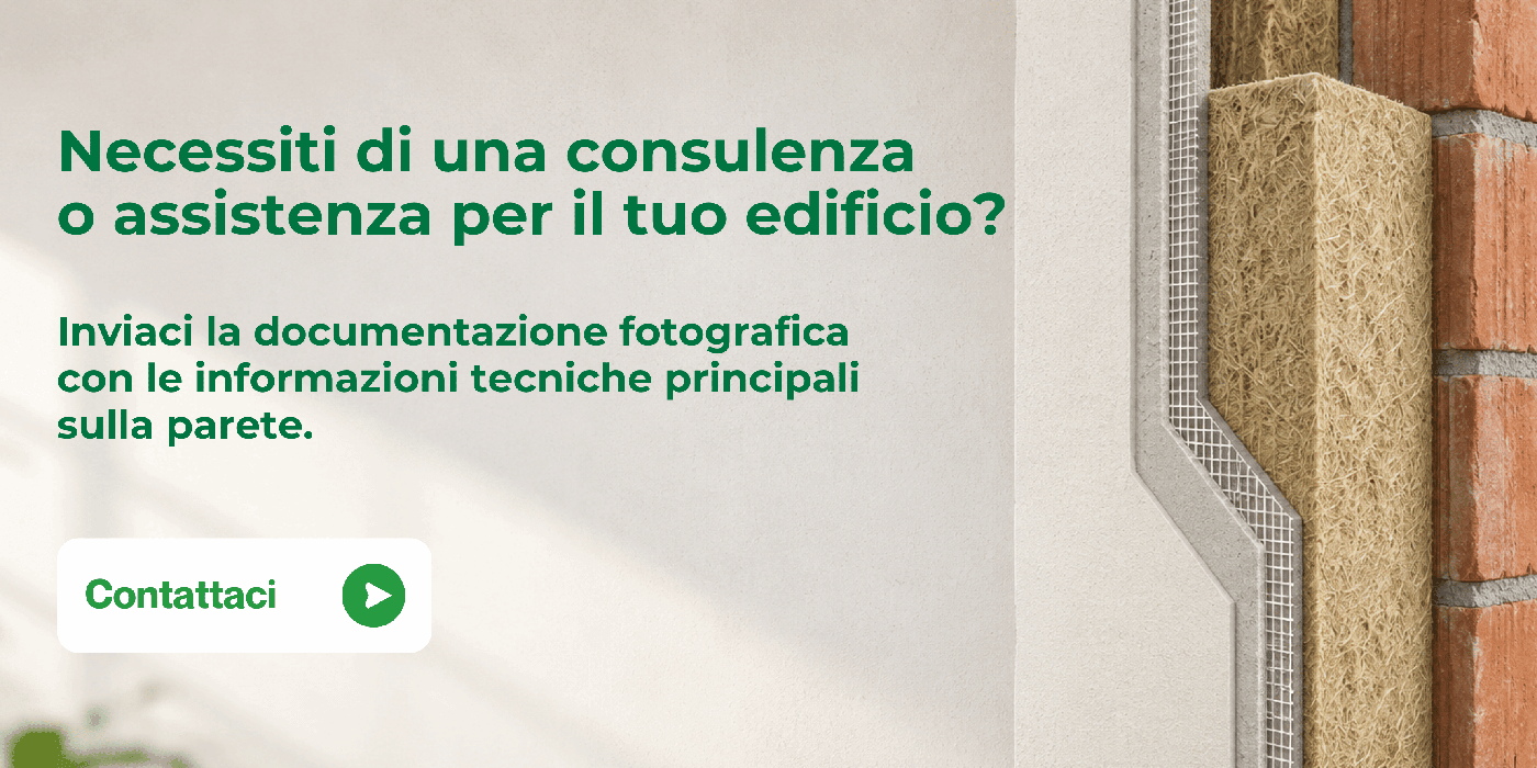 Necessiti di una consulenza o assistenza per il tuo edificio Inviaci la documentazione fotografica con le informazioni tecniche principali sulla parete - Biolevel